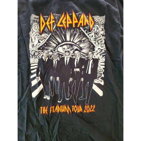 Def Leppard 2022 Stadium Tour t-shirt Large L Shirt - Picture 2 of 4